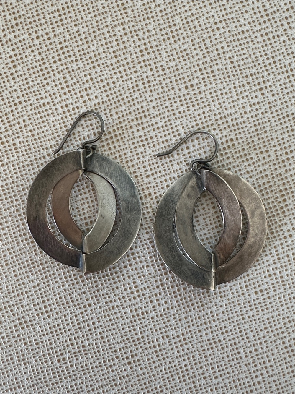 Silpada Sterling Silver Double Hoop Earrings
